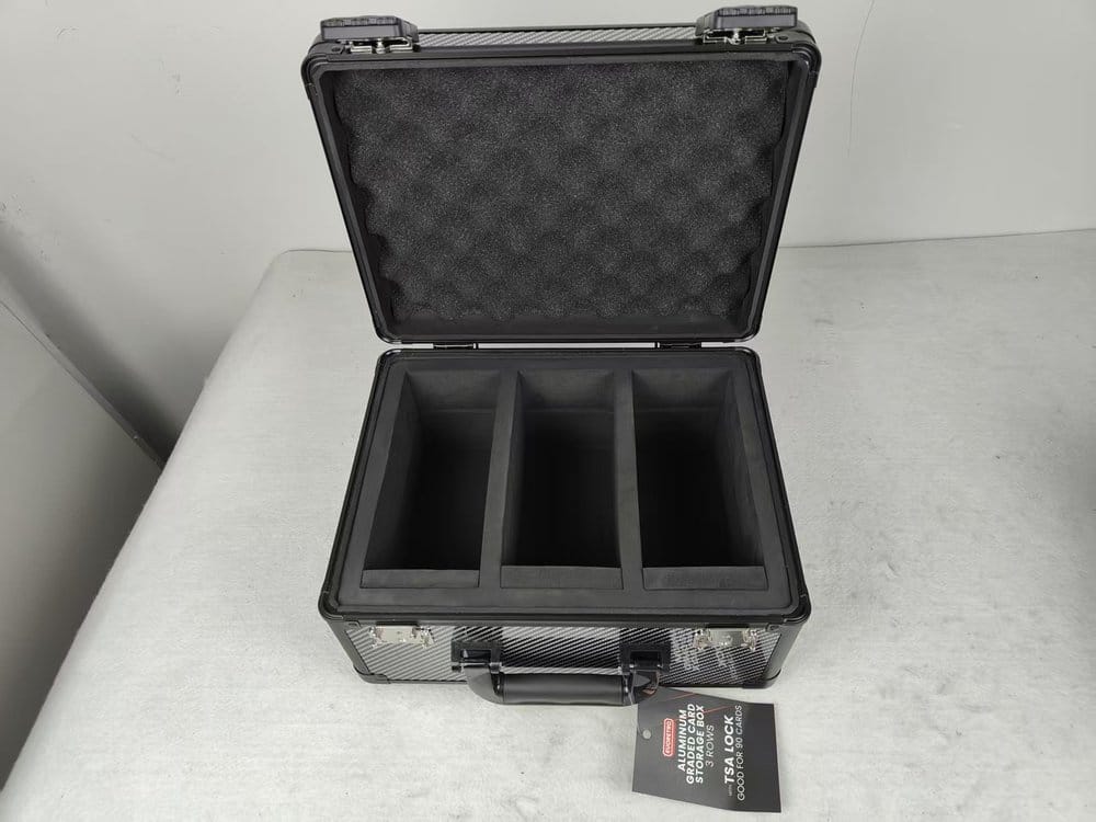 Evoretro Trading Card Storage Box for 90 Cards X Gray