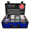 Evoretro Trading Card Storage Box for 120 Cards XL Blue