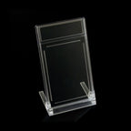 Evoretro Display Stands 5-Pack for Graded Cards Slabs Transparent