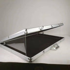 Evoretro Aluminum Display Case Transparent