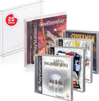 PET Protectors 25-Pack for PS1/Single CD/Dreamcast (Jewel Case) Games