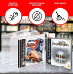 PET Protectors 25-Pack for PS1/Single CD/Dreamcast (Jewel Case) Games