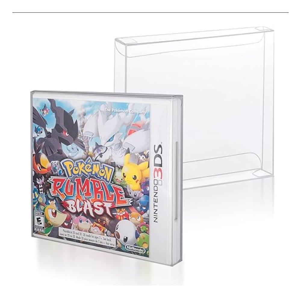 PET Protectors 25-Pack for 3DS (NTSC) Games