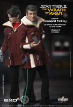 Star Trek II: The Wrath of Khan Action Figure 1/6 Dr. Leonard McCoy Regula I Version 30 cm