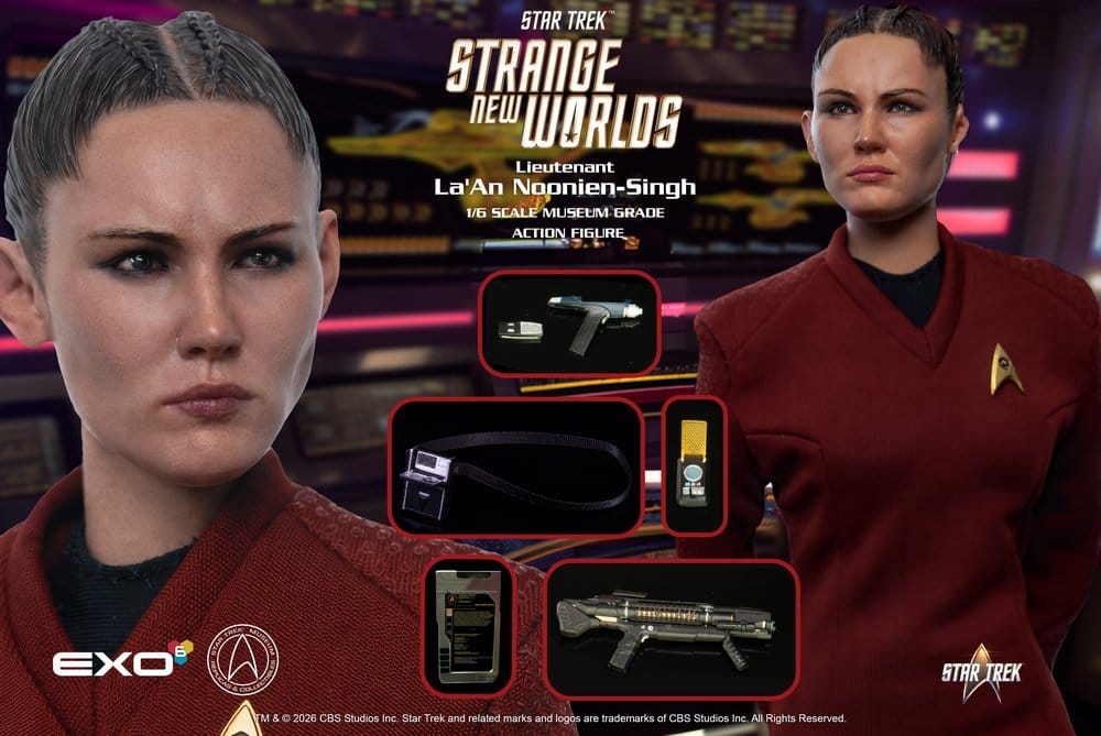Star Trek: Strange New Worlds Action Figure 1/6 Lt. La'An Noonien-Singh 28 cm