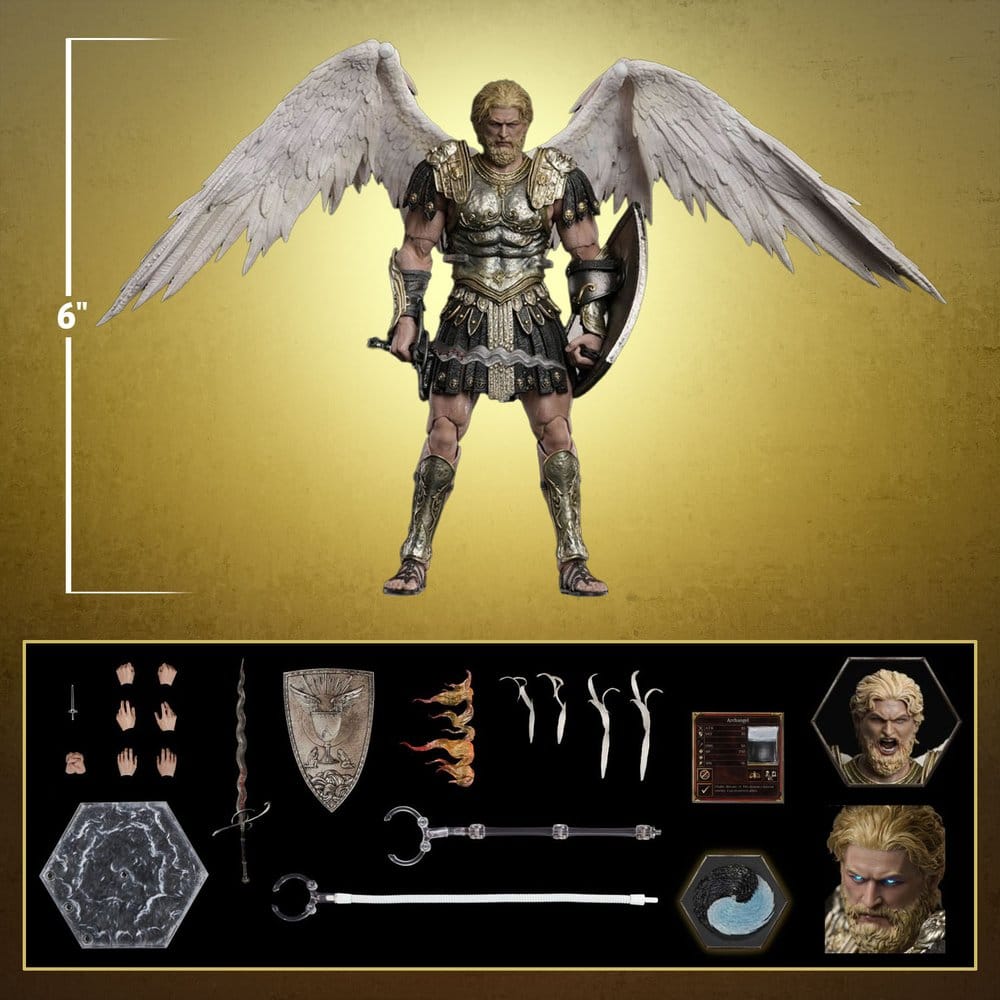 Heroes of Might and Magic III Action Figure 1/12 Archangel (Deluxe Version) 15 cm