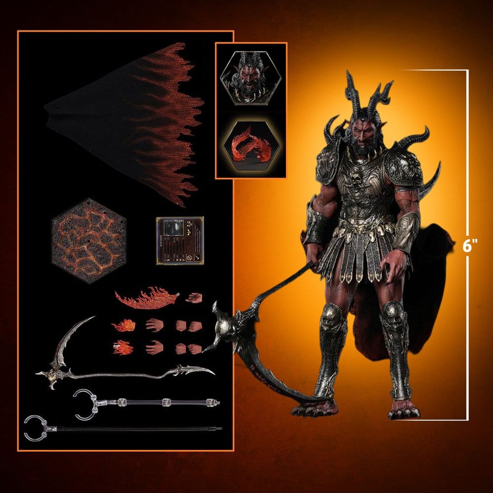 Heroes of Might and Magic III Action Figure 1/12 Arch Devil (Deluxe Version) 15 cm