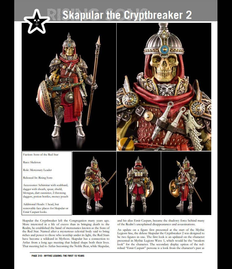 Mythic Legions: The First 10 Year Book Hardcover