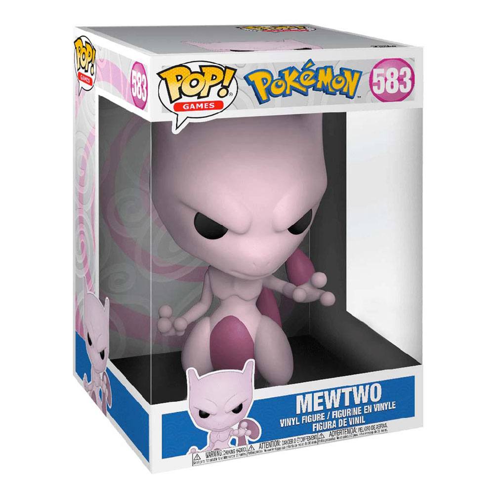 Pokémon Super Sized Jumbo POP! Vinyl Figure Mewtwo (EMEA) 25 cm