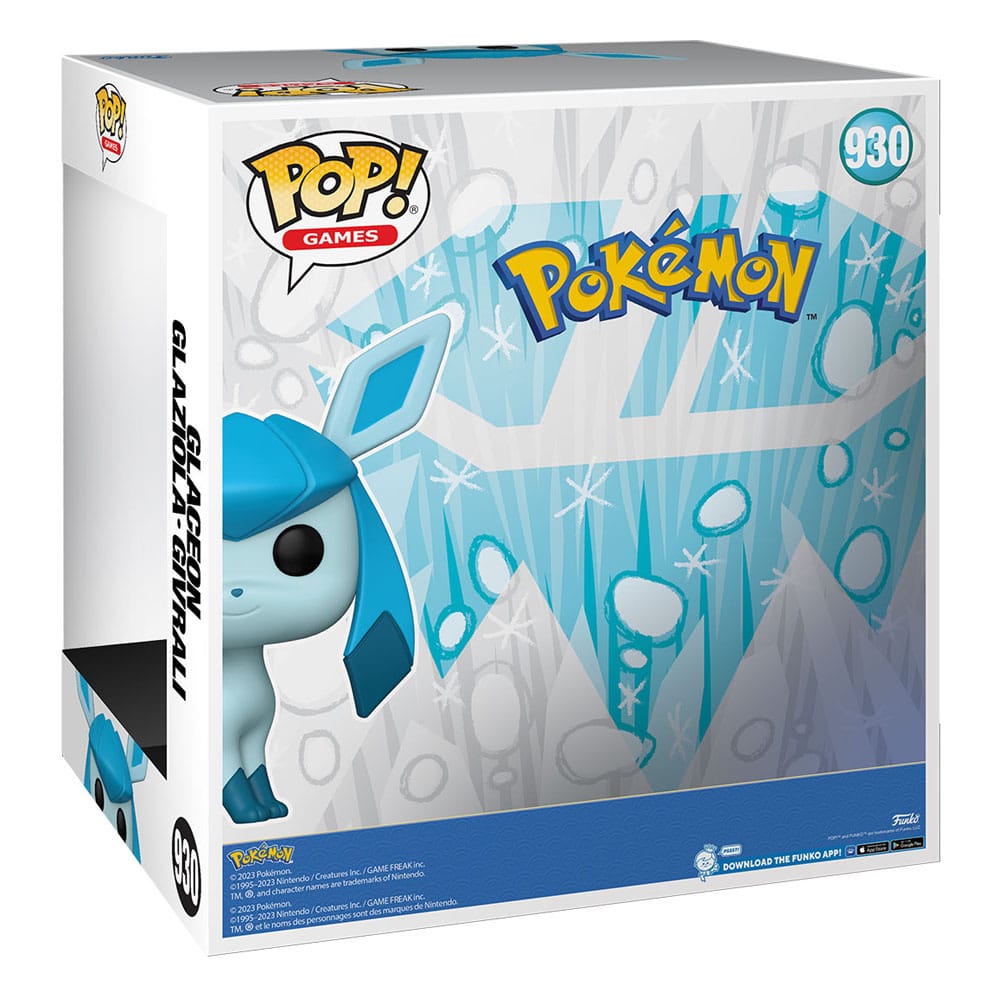 Pokémon Super Sized Jumbo POP! Vinyl Figure Glaceon (EMEA) 25 cm