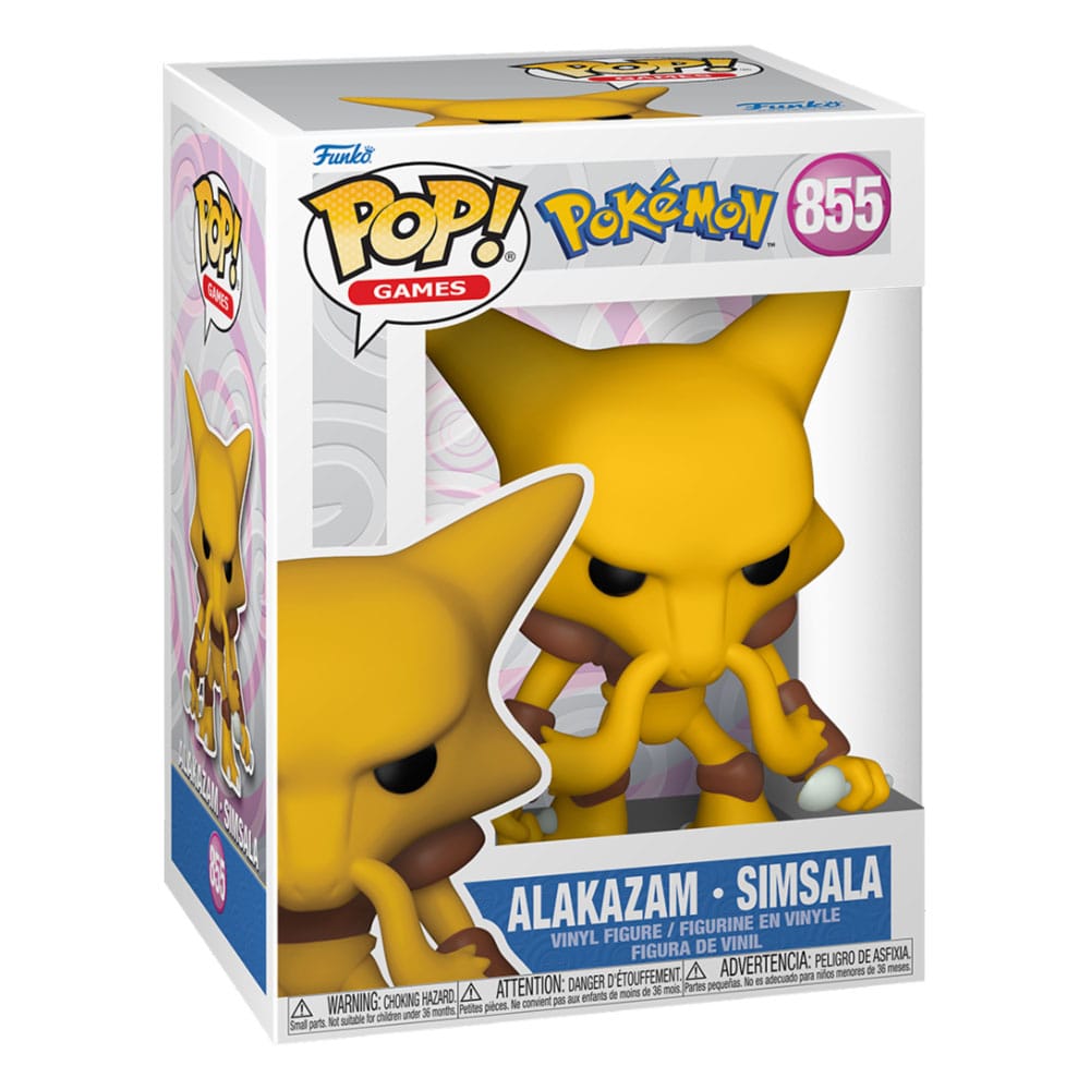 Pokémon POP! Games Vinyl Figure Alakazam (EMEA) 9 cm