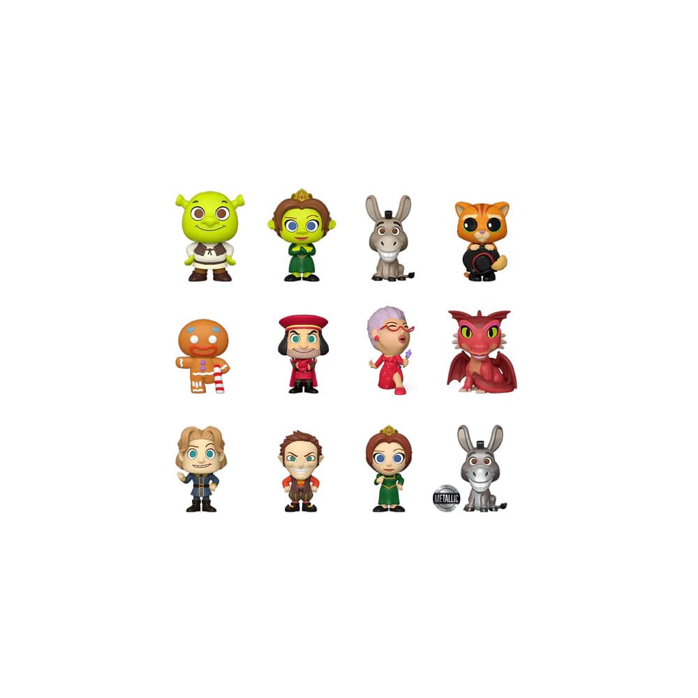 Shrek Mystery Mini Figures 30th Anniversary 5 cm Display (12)