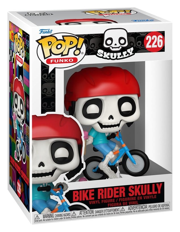 Funko Legacy POP! Icons Vinyl Figure Bike Rider Skully 9 cm