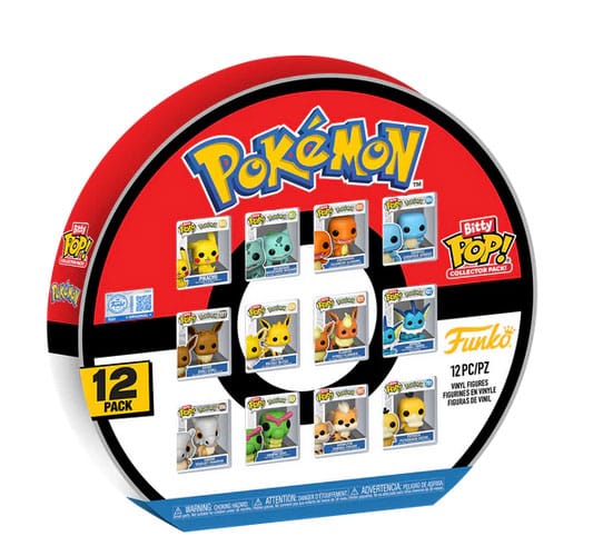 Pokémon Bitty POP! Vinyl Figure  Multipack 2,5 cm Display (12)