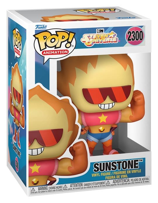 Steven Universe POP! Animation Vinyl Figure Sun Stone 9 cm
