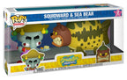 SpongeBob SquarePants POP! Animation Vinyl Figure 2-Pack Squidward & Sea Bear 9 cm