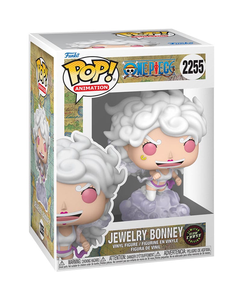 One Piece POP! Animation Vinyl Figures Jewelry Bonney w/Chase 9 cm Assortment (6)
