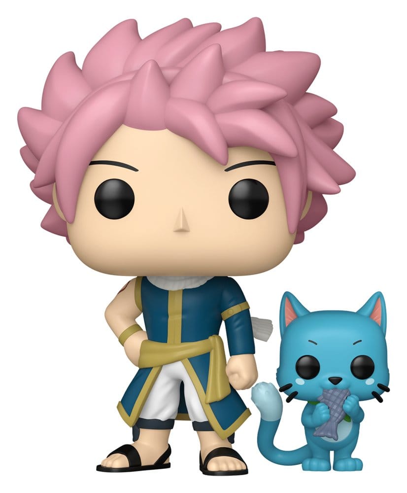 Fairy Tail-100 Years Quest POP! Animation Vinyl Figure Natsu & Happy 9 cm