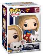Supergirl (2026) POP! Heroes Vinyl Figure Supergirl with Puppy Krypto 9 cm