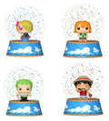One Piece Mini Figures Glitter Globes PDQ 5 cm Display (12)