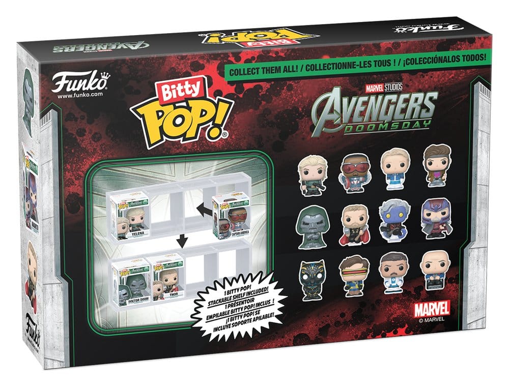 Avengers: Doomsday Bitty POP! Vinyl Figure 4-Pack Series 3 2,5 cm