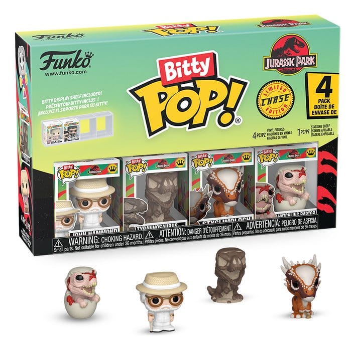 Jurassic Park Bitty POP! Vinyl Figure 4-Pack Series 2 2,5 cm