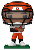 NFL POP! Vinyl Figure : Bengals- Ja'Marr Chase (clear visor) 9 cm