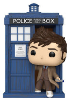 Doctor Who POP! Rides Deluxe Vinyl Tenth Doctor with TARDIS 9 cm