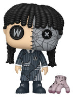 Wednesday POP! Televison Vinyl Figure Patchwork: Wednesday with Thing 9 cm