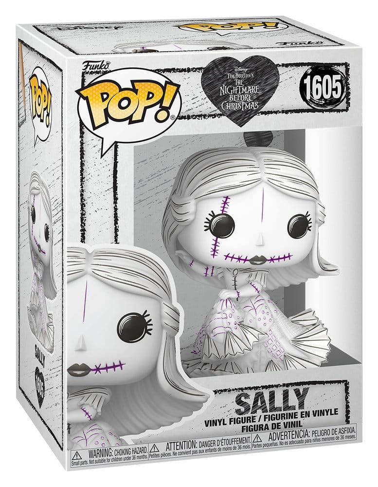 Nightmare before Christmas POP! Disney Vinyl Figure Valentine's Day 2027 Sally(Sketched) 9 cm