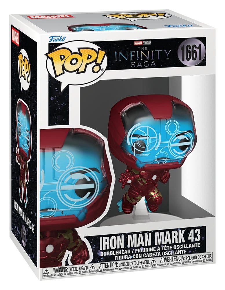 Marvel POP! Comics Vinyl Figure Iron Man 9 cm