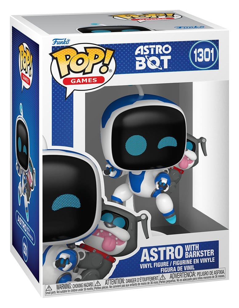 Astro Bot POP! Games Vinyl Figure Astro with Barkster 9 cm