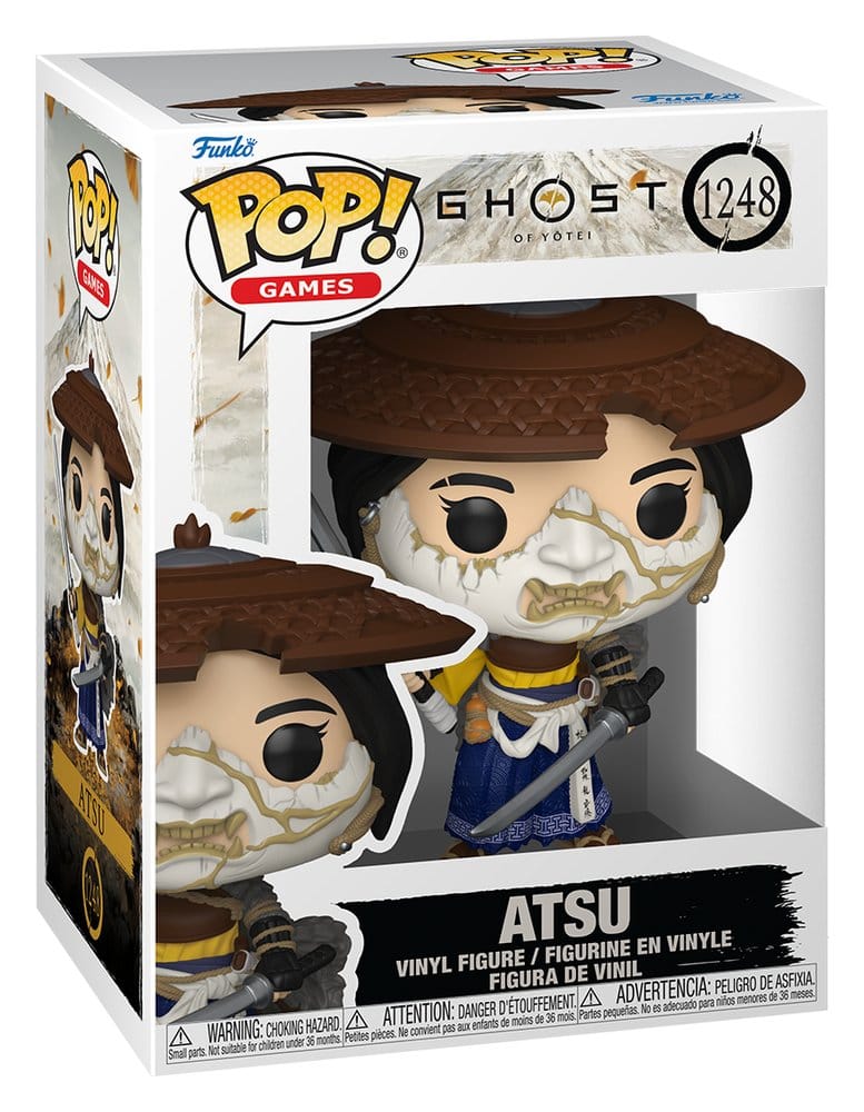 Ghost of Yotei POP! Games Vinyl Figure Atsu 9 cm