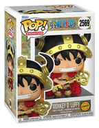 One Piece POP! Animation Vinyl Figures Luffy w/Chase 9 cm Assortment (6)