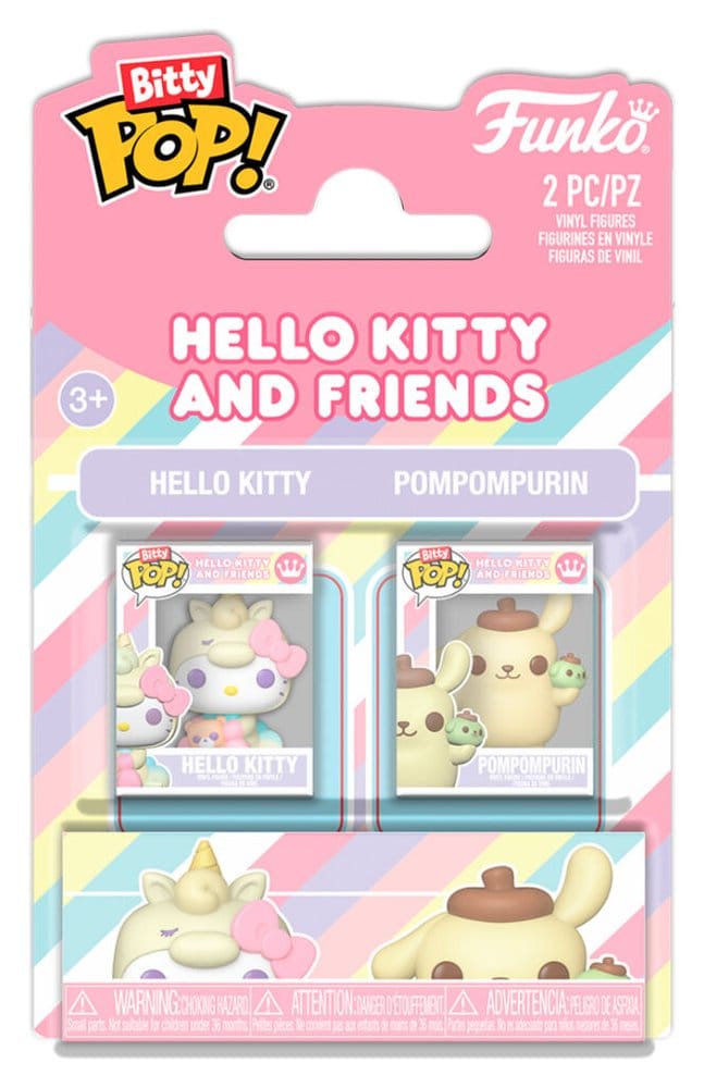 Sanrio Bitty POP! Vinyl Figures 2-Pack HK & PomPom 2 cm