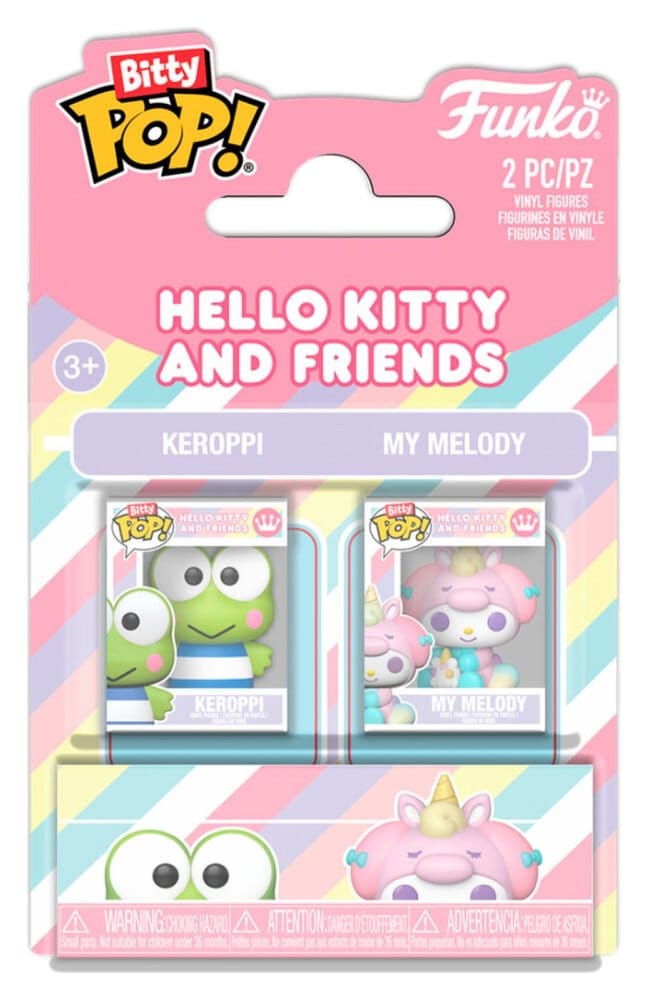 Sanrio Bitty POP! Vinyl Figures 2-Pack K & MM 2 cm