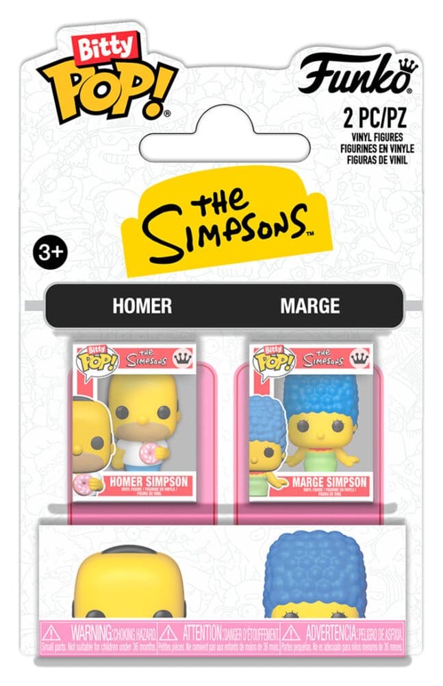 Simpsons Bitty POP! Vinyl Figures 2-Pack H & M 2 cm