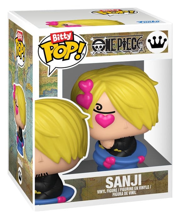 One Piece Bitty POP! Vinyl Figures 2-Pack Zoro & Sanji 2 cm