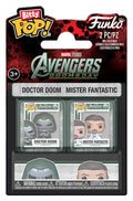 Marvel Bitty POP! Mini Figures 2-Pack Doctor Doom & Mister Fantastic 2 cm