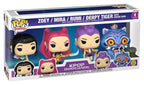 KPop Demon Hunters POP! Vinyl Figures 4-Pack KPOP DH
