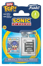 Sonic the Hedgehog Bitty POP! & Accessory Vinyl Figure 2-Pack Sonic w/KCHN 2 cm