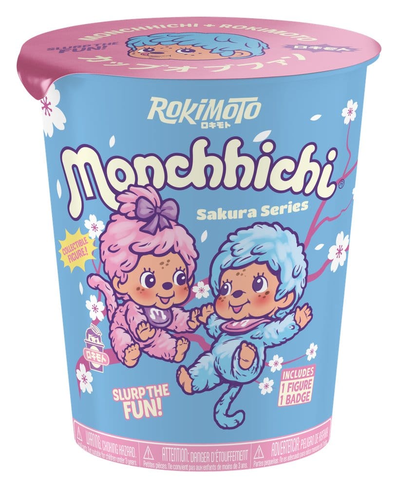 Monchhichi Rokimoto Figure Cup of Fun Sakura Series 10 cm Blind Box Display (6)