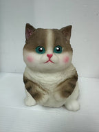 Fun Maker Squishy Fidget Toy Dark Brown Cat 11 cm