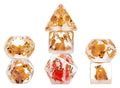 Christmas Resin Dice Set Reindeer & Santa