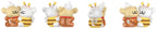 Maltese Blind Box Mini Figures Lucky Paws Series Display (8)