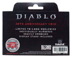 Diablo Collectable Coin 30th Anniversary Limited Edition