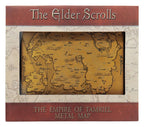 The Elder Scrolls Replica Metal Map of Tamriel Limited Edition 15 x 13 cm