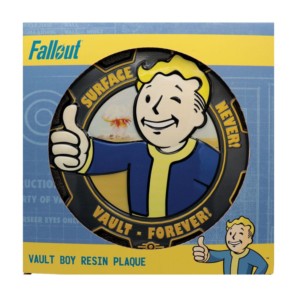 Fallout Resin Plaque Vault Boy
