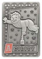 Fallout Ingots with Album S.P.E.C.I.A.L. Perk Card Collector’s Album