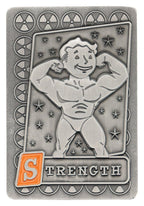 Fallout Ingots with Album S.P.E.C.I.A.L. Perk Card Collector’s Album